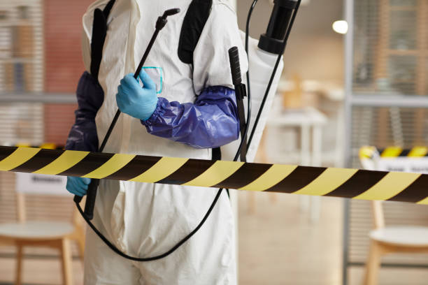 Professional Unattended Death Cleanup technician working in Edna, TX
